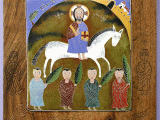 National Prize for the Best Religious Object: Nino Giorgadze ( Georgia), Icon “Entrance into Jerusalem”