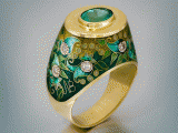 Audience Favorite Award: Nino Burkadze (Georgia), for the “Oriental Ring”<br />
