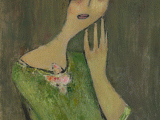 Gogi Chagelishvili - Woman;<br />
Canvas oil, 49 X 69 cm;<br />
7140 GEL
