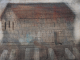 მერაბ აბრამიშვილი - ტაძარი;<br />
ლევკასი ტემპერა, 31 X 23 სმ;<br />
